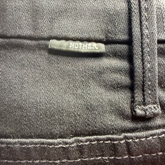 Mother High Waisted Looker Ankle Fray jeans, Beaded Stripe, Guilty Flash, Sz 25 - Picture 12 of 16